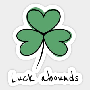 saint paddy - happy st patricks day - st paddy day Sticker